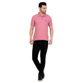 Men's Polos T Shirt SUKHOI-30 HEATHER ROSE