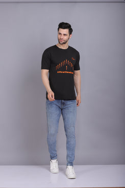 Men's Round Neck T shirt Tejas