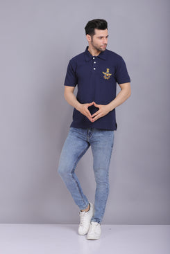 Men's AF Logo T Shirt Navy